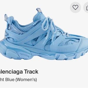 Balenciaga Track Sneaker — Powder Blue Women’s Trainer